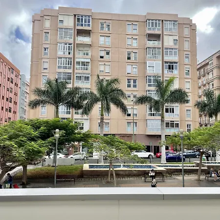 Lejlighed Homeforguest Apartamento Con Terraza Y Parking En Canteras