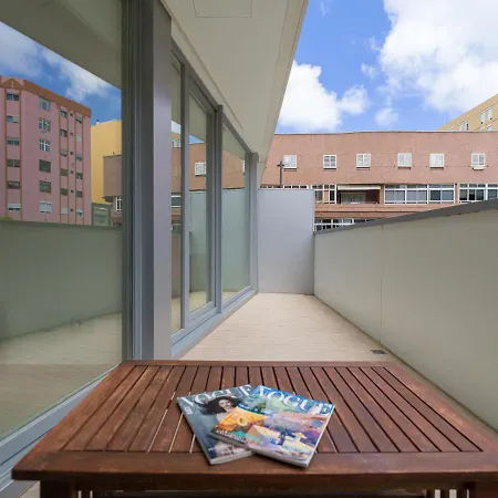 Lejlighed Homeforguest Apartamento Con Terraza Y Parking En Canteras